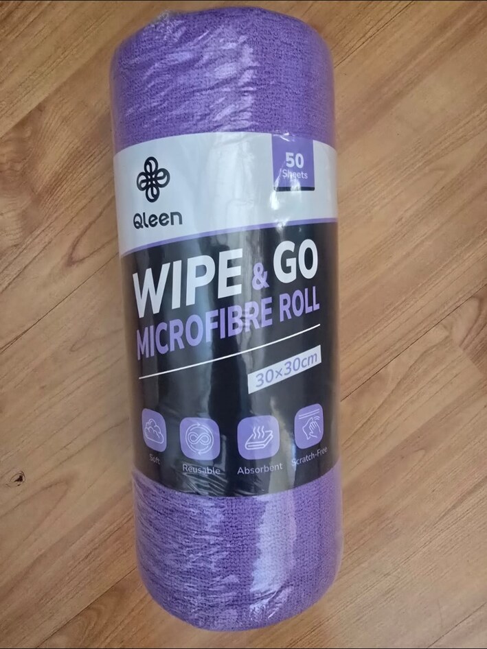 Wipe & Go microfibre roll